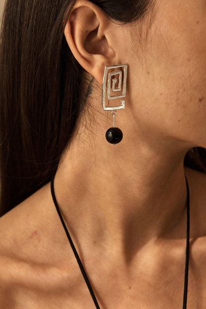 ON THE DOTTED LINE EARRING - Cong Yu - {{Jewellery}}